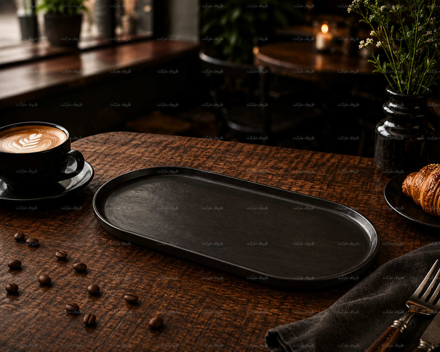 رست بیضی کاپو ملامین چروک کد 2713